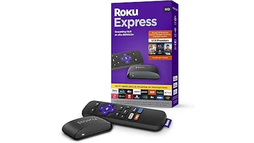 roku express hd stream
