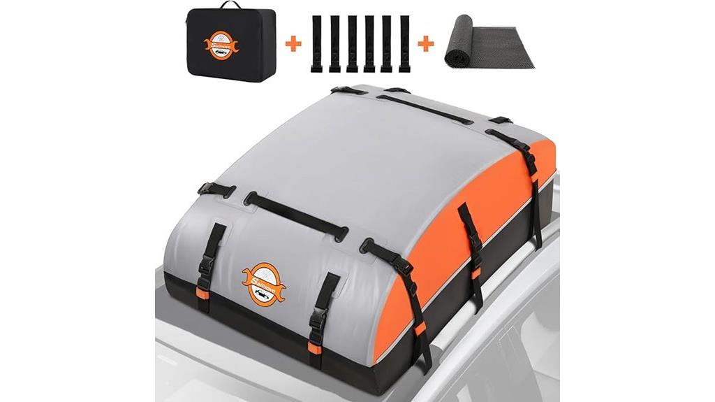 rooftop cargo bag capacity