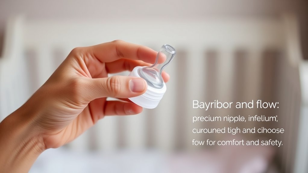 safe comfortable bottle feeding