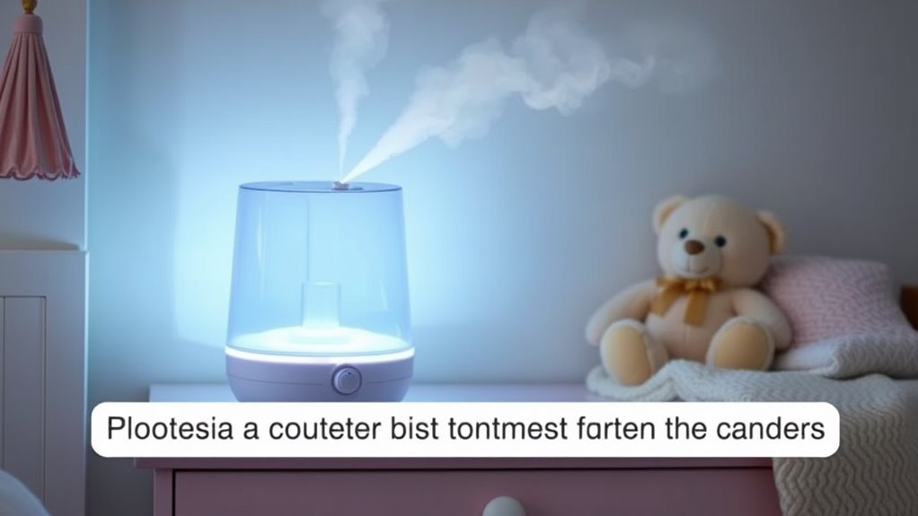 safe quiet adjustable humidifier