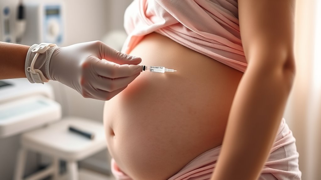 second trimester vaccine safety
