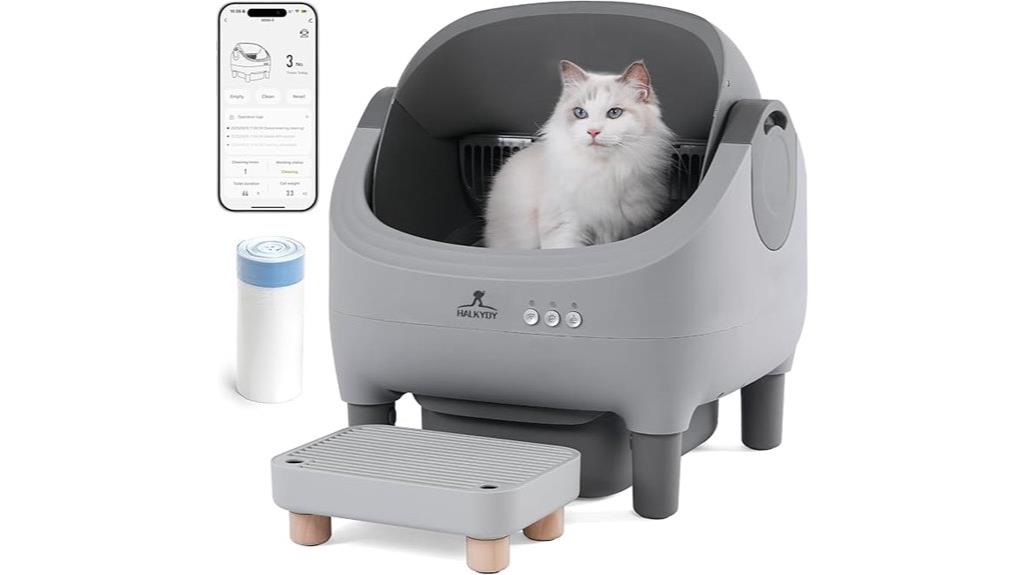 self cleaning smart litter box