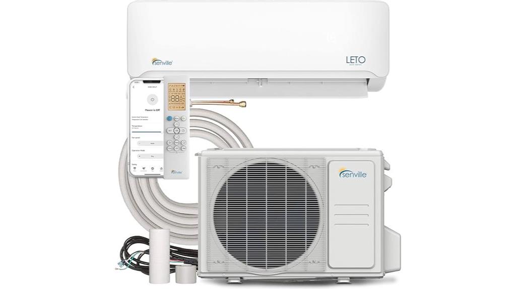 senville 9000 btu mini split