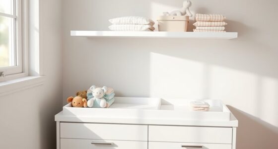 setting up changing stations