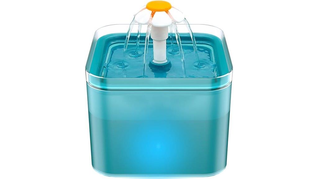 silent 2l pet fountain
