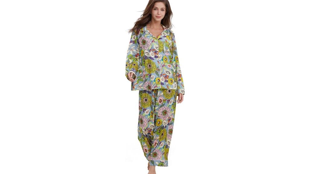 silky women s pajama set