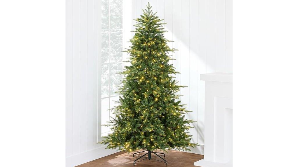 six foot pre lit pine