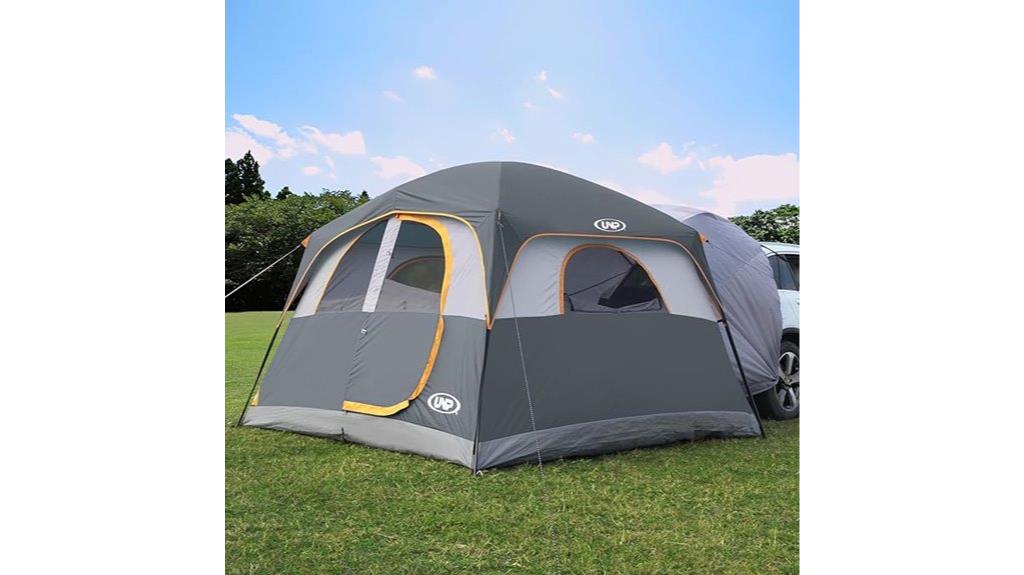 six person camping tent