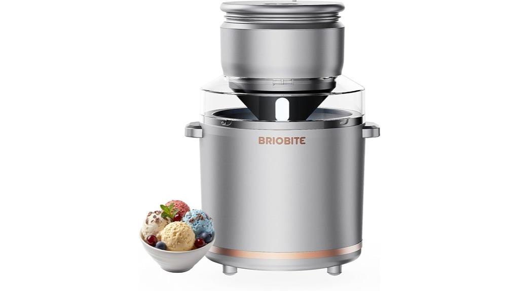 small capacity frozen dessert maker