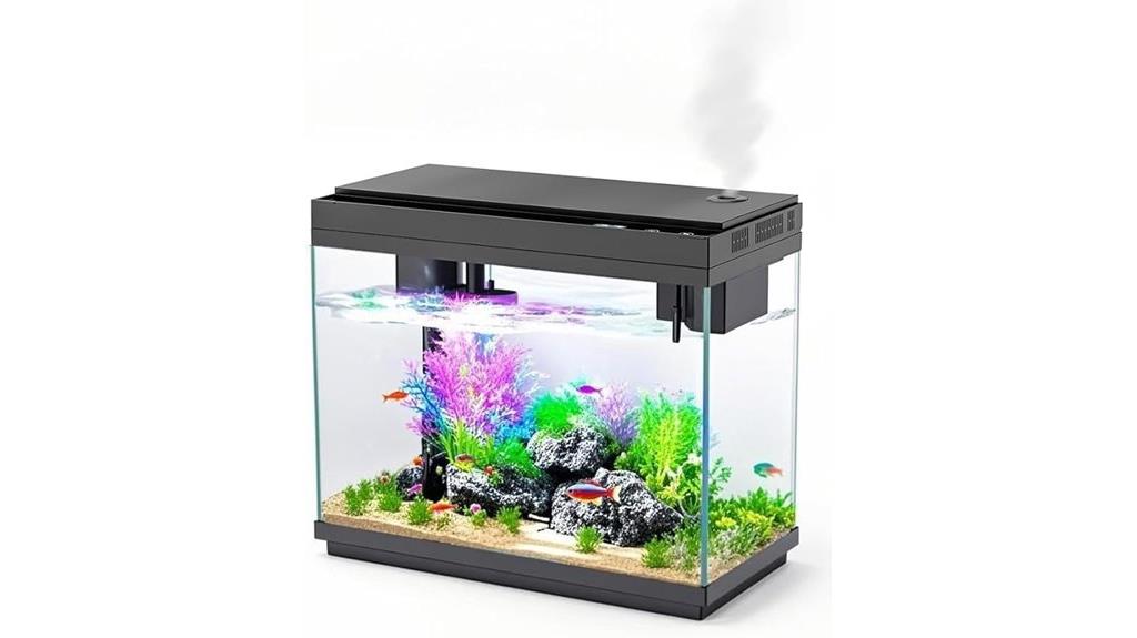smart aquarium with pump