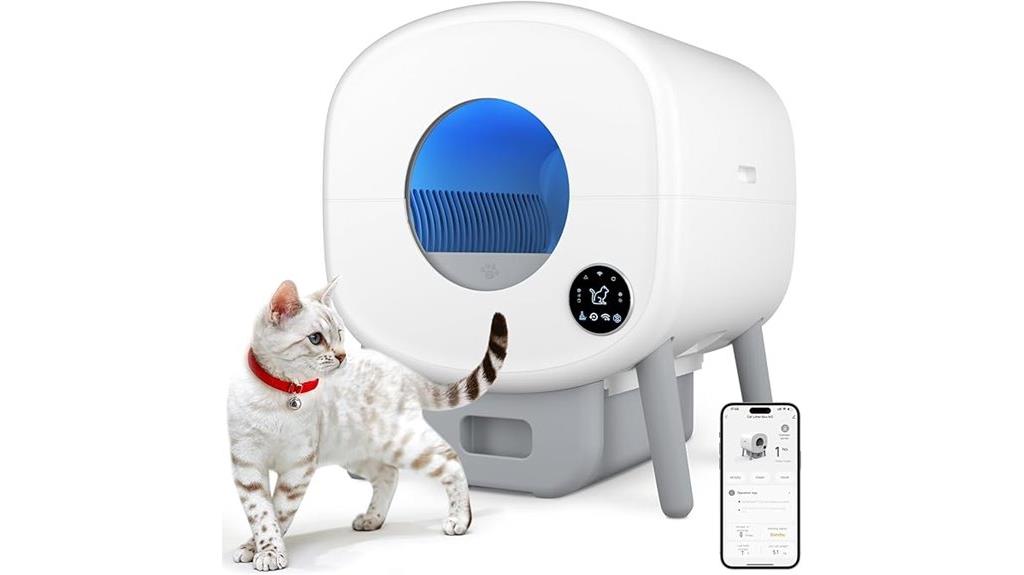 smart automatic cat litter box