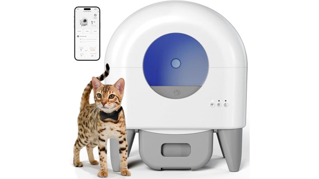 smart automatic litter box