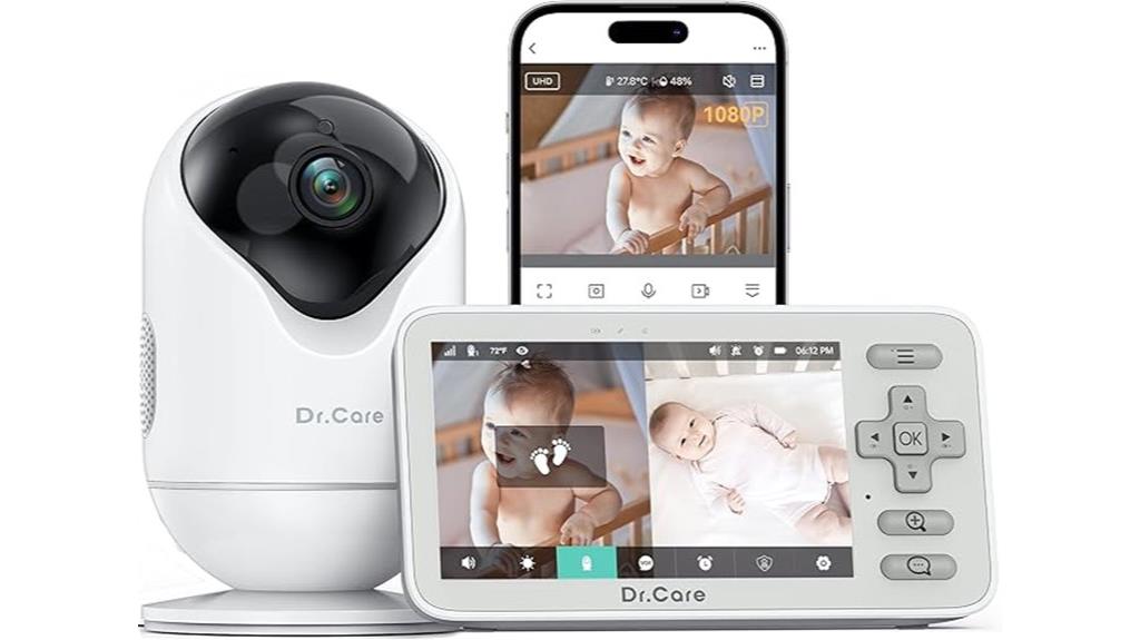 smart baby monitor light