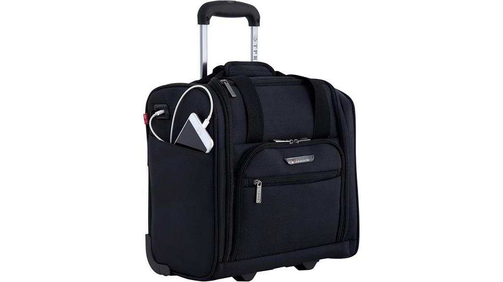 smart carry on with usb