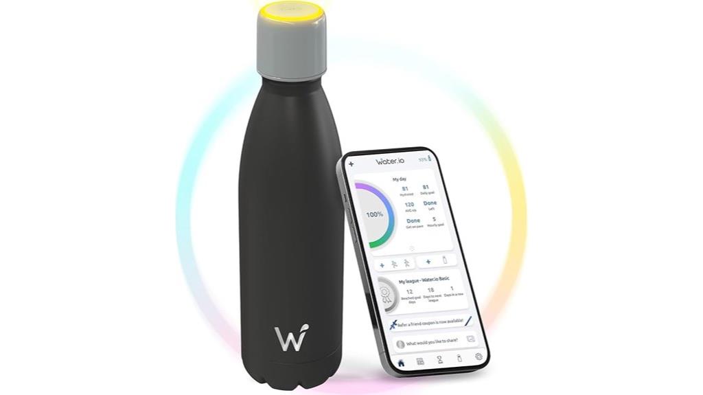 smart led bluetooth bottle