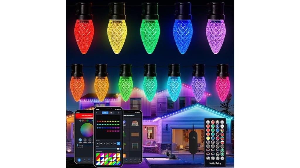smart outdoor christmas lighting