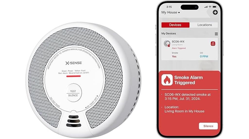 smart smoke and co detector
