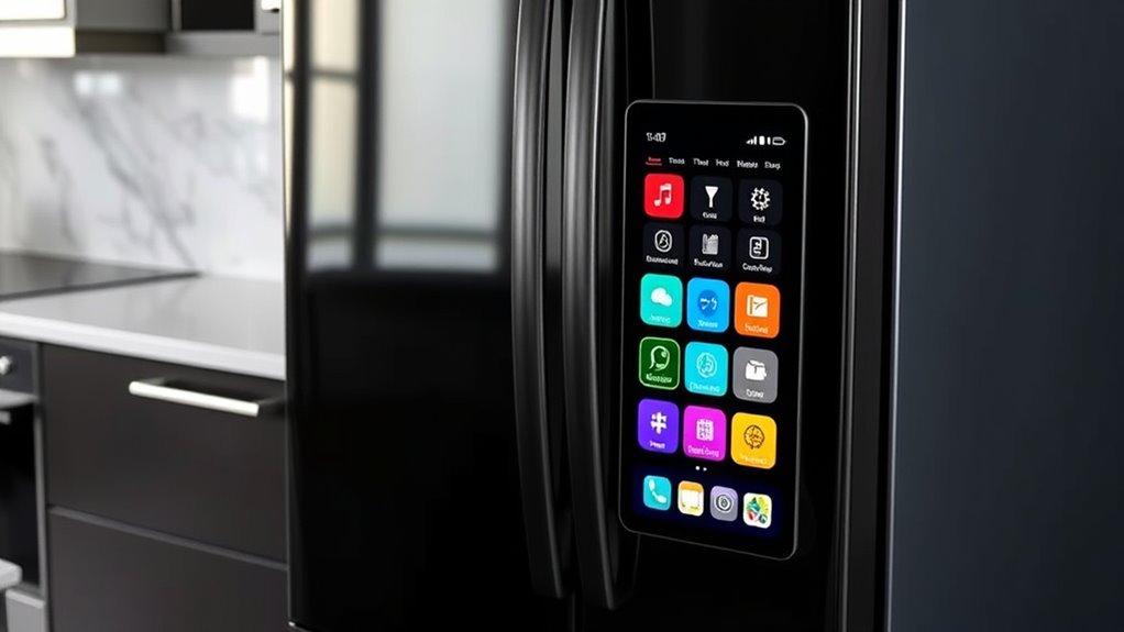 smart touchscreen refrigerator options