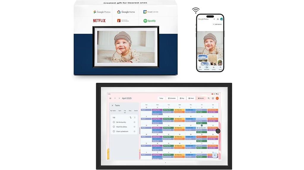 smart touchscreen voice assistant