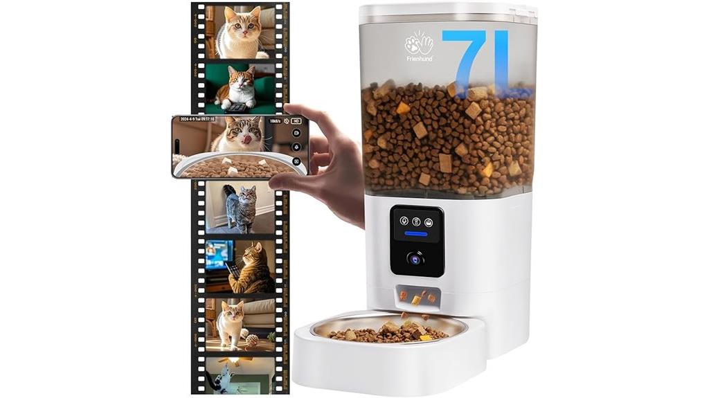 smart wifi pet feeder