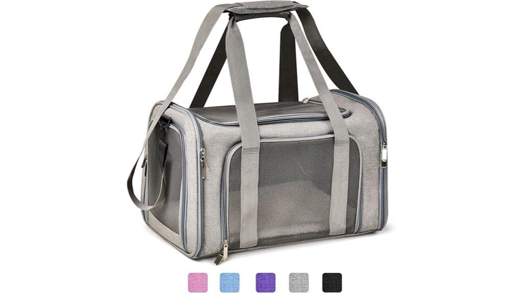 soft sided pet carrier