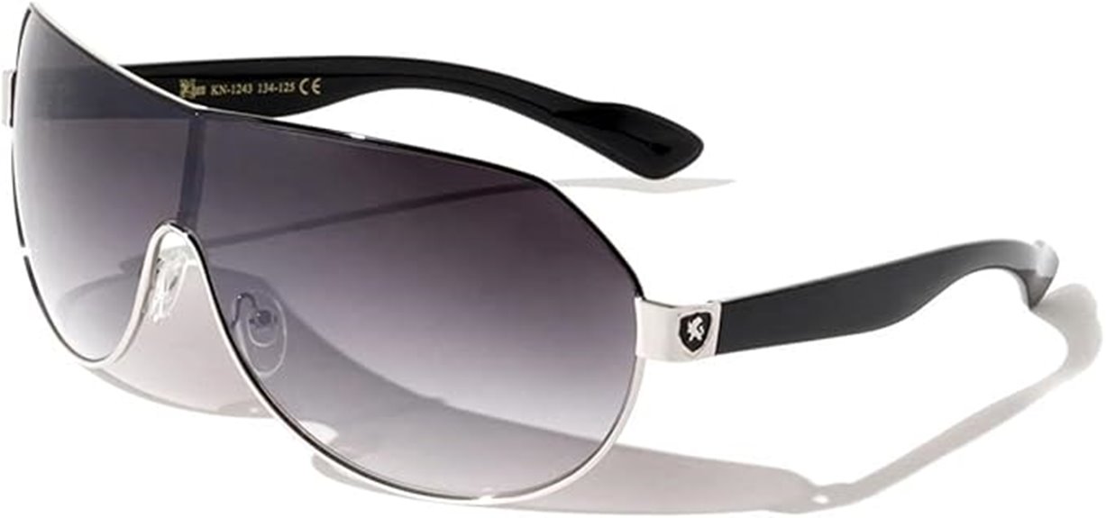 sporty flat top aviators