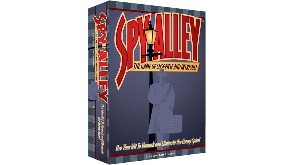 spy alley family game