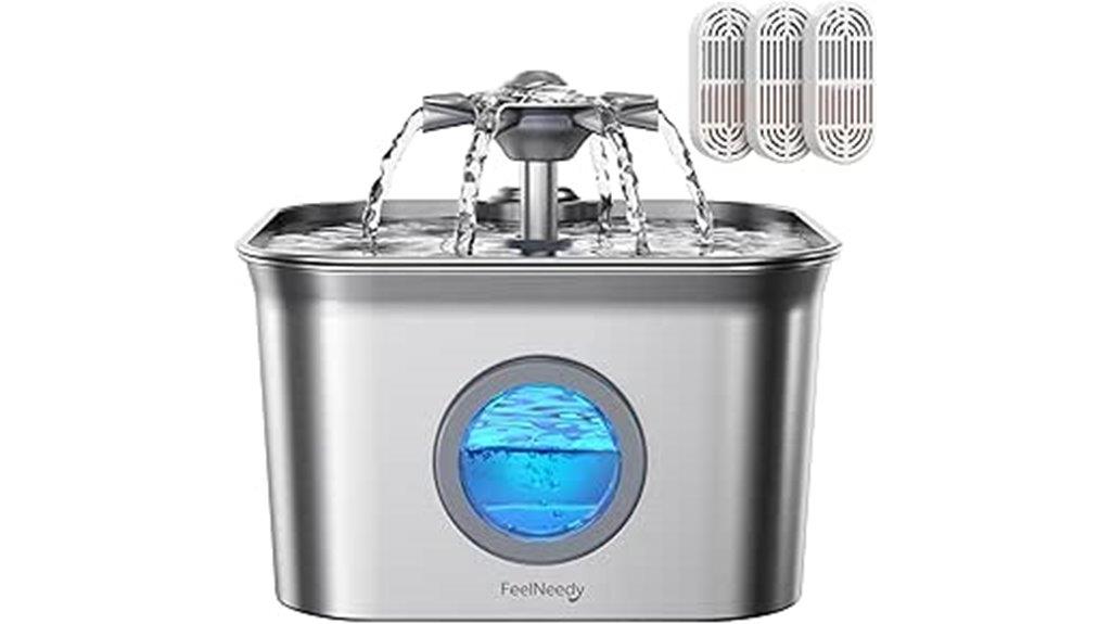 stainless steel fountain filters