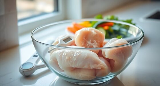 thaw foods safely properly