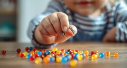 tongs and beads play