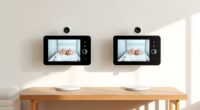 top dual camera baby monitors