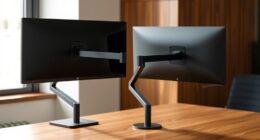 top dual monitor mounts
