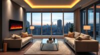 top no vent electric fireplaces