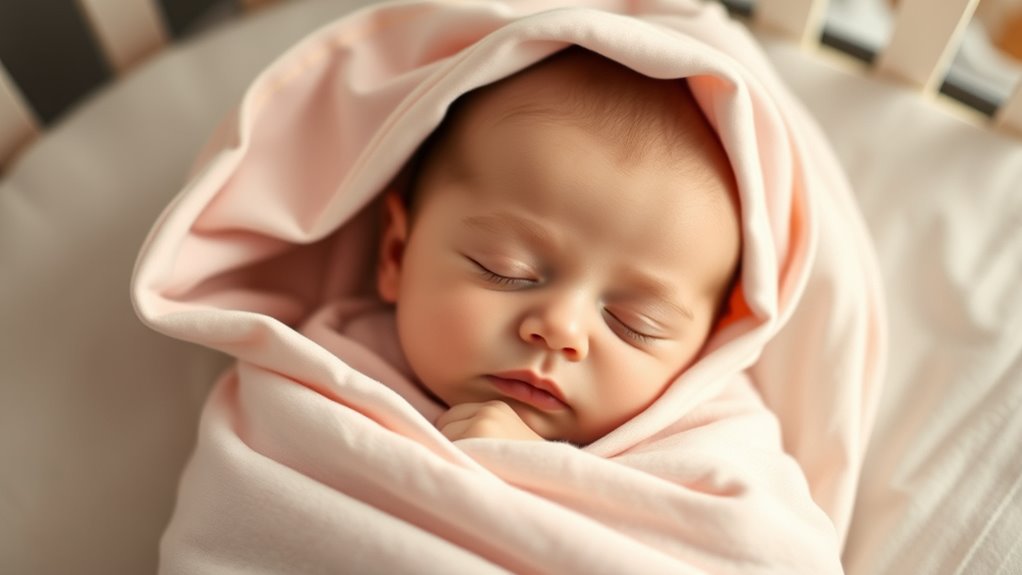 transition safely to sleep sack