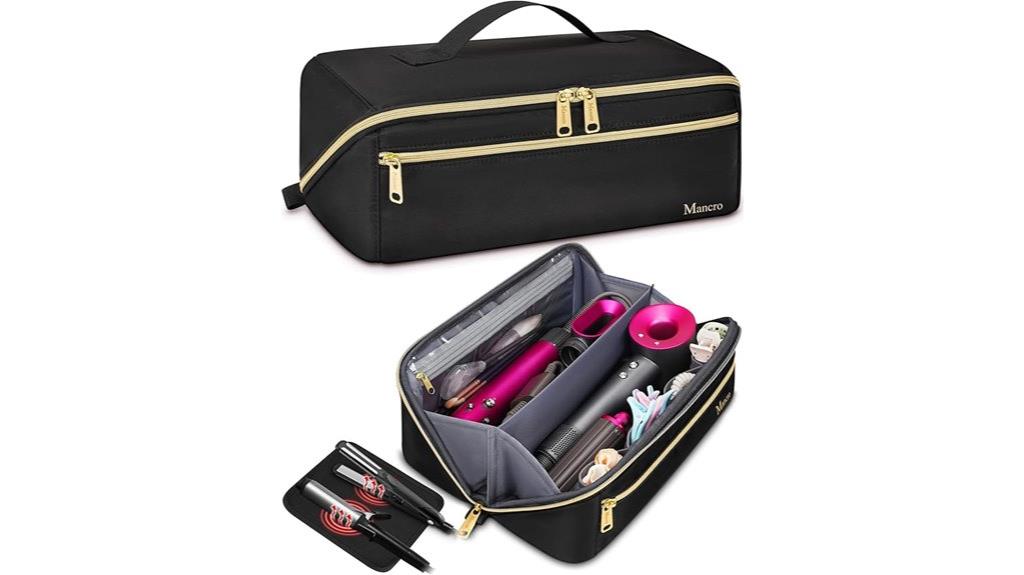 travel hair tools case