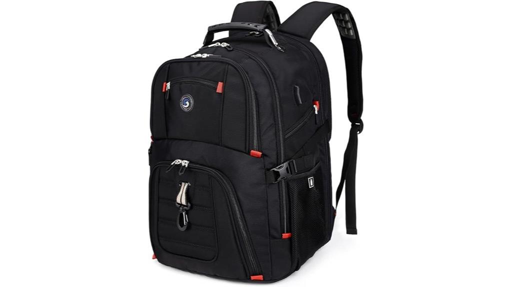 travel laptop backpack with usb
