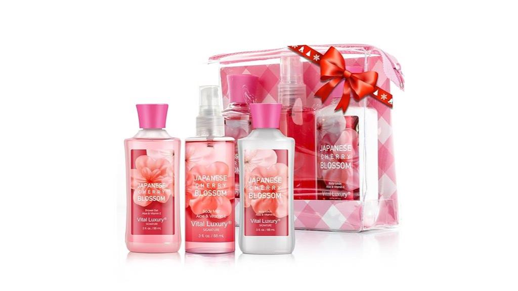 travel sized bath products