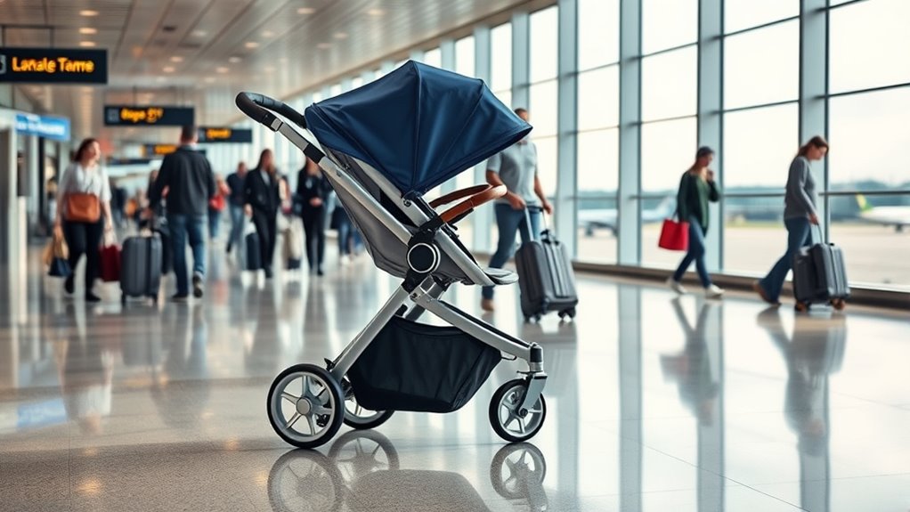 travel with stroller preparation