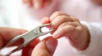 trim baby s nails regularly