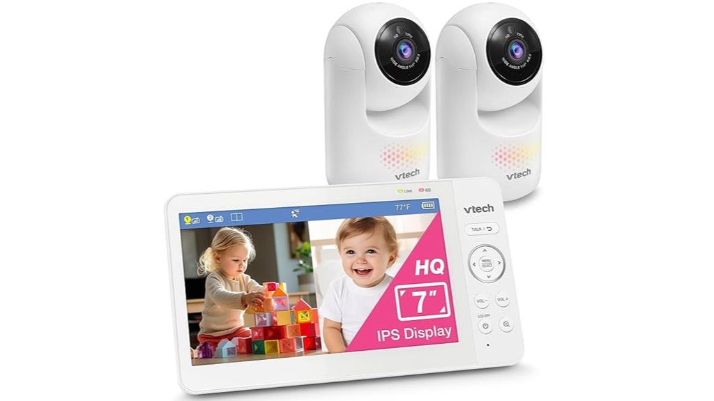 twin digital baby monitor