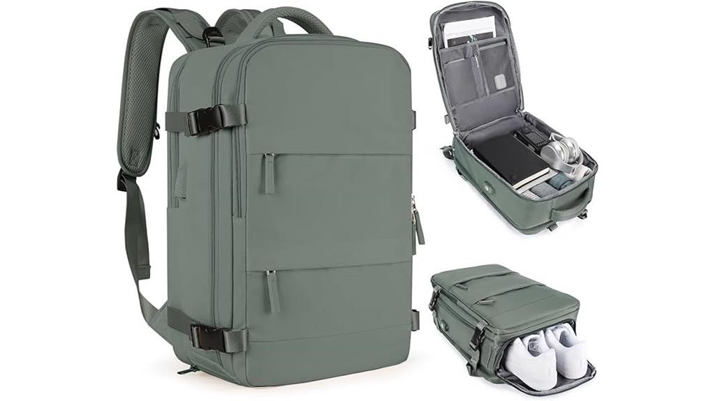 versatile waterproof travel backpack