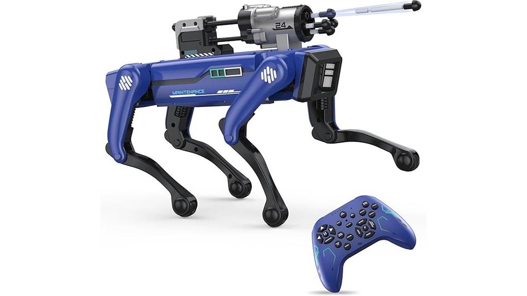 voice controlled robotic puppy