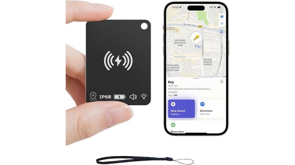 wallet tracker with apple