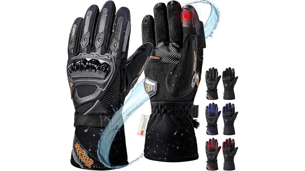 warm waterproof touchscreen gloves
