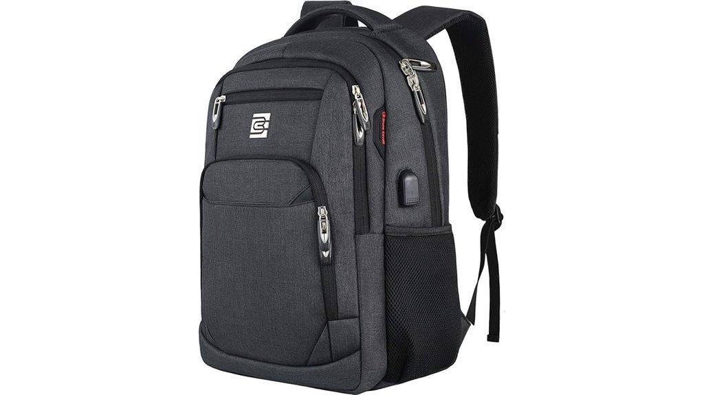 water resistant anti theft backpack