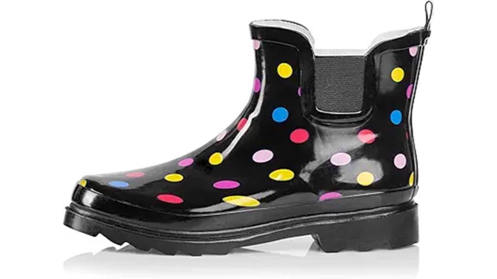 waterproof ankle rain boots