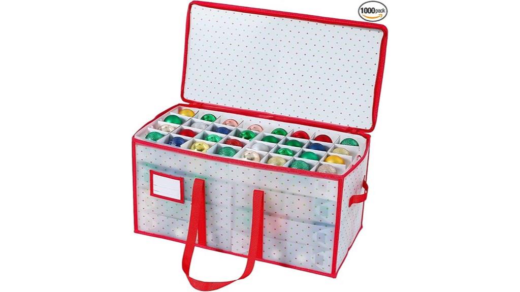 waterproof christmas ornament storage