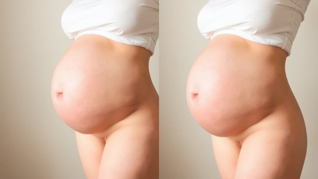 weekly trimester change patterns