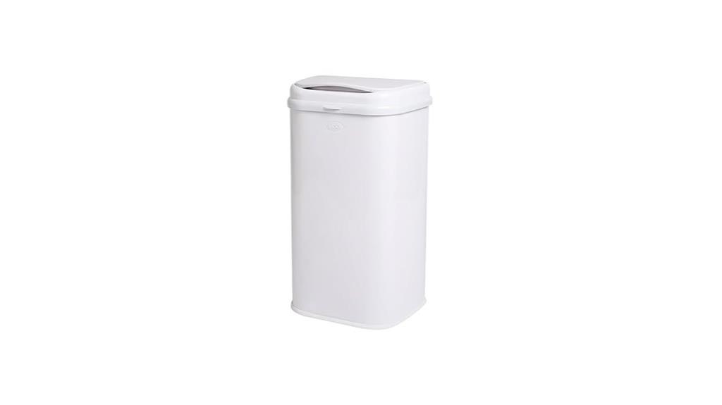 white adult diaper pail