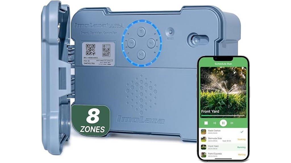 wireless 8 zone sprinkler controller